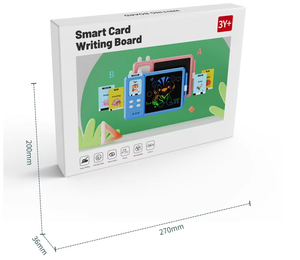 แท็บเล็ตเขียน LCD ขนาด 8.5 นิ้ว พร้อมบัตรคำศัพท์พูดได้และกระดานเขียนลายมือ ของเล่นเสริมพัฒนาการสำหรับเด็ก ทำจากพลาสติก ABS - Product Image 6