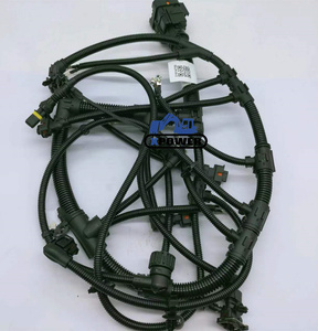 New XPower Crawler Excavator Spare Parts Engine Wiring <b>Harness</b> (<b>Black</b>) 21814758 22041209 for EC240 EC290 EC210 - Product Image 2