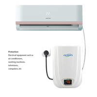 Régulateur de tension intelligent monophasé CA mural KYTSD 5KVA/10KVA/15KVA avec affichage LED en aluminium 220V 110V