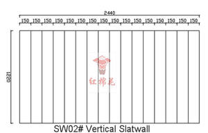 5-Schichtige Holzlatten-Wandplatte mit ESD-Schutz und Lackierter Oberfläche Anpassbare Größe - Product Image 3
