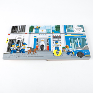 Lego City Enlightenment Police Patrol a Push Pull and Slide Book Livre de lecture pour enfants - Product Image 2