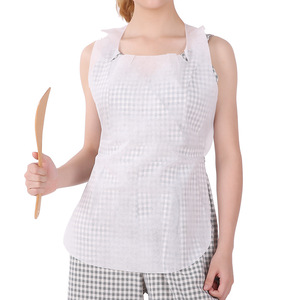 FaSoLa Kitchen Apron White Waterproof Oil Proof Disposable For Adults Children Catering BBQ Cooking - Product Image 3