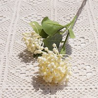 Branche de baies artificielles très vendue, bourgeons d'hortensia en plastique, fleurs de baies pour bouquet de mariage, décoration de table, salle d'exposition