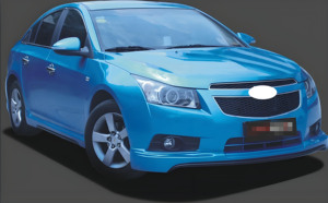Sistemi di carrozzeria Auto Kit corpo largo in plastica di alta qualità nuovo labbro anteriore Cruze 2009-2013 tipo C aggiornamento paraurti di alta qualità - Product Image 3