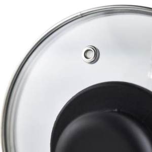 Coperchio in Vetro Temperato da 22 cm per Utensili da Cucina per Uso Culinario - Product Image 2