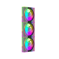 Antec Lovett ARGB Silent PWM Cooling Fan Prismatic Aluminum PC Case Chassis Cooler pour un refroidissement efficace du processeur