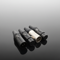Adaptateurs de connecteurs mâles TRS 3,5 mm personnalisés, plaqués or, en alliage de zinc, avec prise jack stéréo 1/4 TRS, IP67, pour guitares/instruments audio