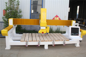 Machine de découpe à pont CNC à 4+1 axes pour scie à <span class=keywords><strong>panneaux</strong></span> avec moteur principal, roulement à billes, PLC et composants de boîte de vitesses - Product Image 2