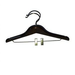 Customized Glossy American Style Wooden Clothing Organizer Hanger Handmade Space-Saving Flexible Detachable Design <b>Wardrobe</b> - Product Image 4