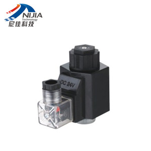 Válvula Solenoide Hidráulica Njia de 24 V CC, Bidireccional, Puerto de 1/4 Pulgada, Presión Máxima de 315 Bares, Válvula de Control Direccional - Product Image 1