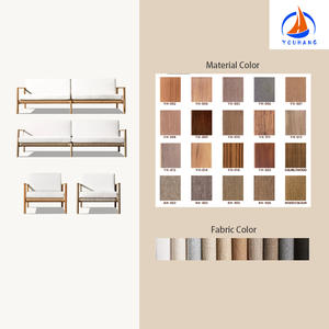 Cama de ratán moderna para todo tipo de clima, muebles de sala de estar en forma de L, sofá, muebles de ratán - Product Image 3