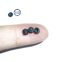 M1.6-0.35P * 6L Punta Hexagonal Métrica con Extremo Puntiagudo 90 °   o 120 °   Tornillo de ajuste especial para instrumentos ópticos