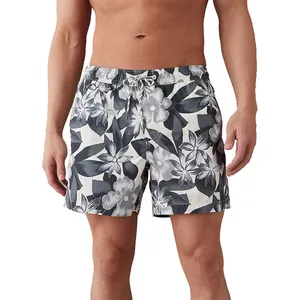 יצרן הגעה חדש מכנסי שחייה קצרים יבשים בהתאמה אישית לגברים