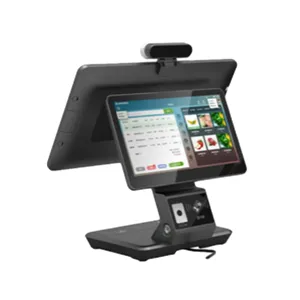 double screen 11.6 13.6 15.6 inch android window POS system all in one PC kiosk touch screen POS