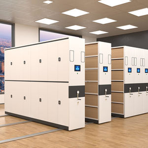 خزانة تخزين أرشيفية حديثة قابلة للتعديل والتحريك مع مسار متحرك للمكاتب والمنازل والمستشفيات والمكتبات - Product Image 5