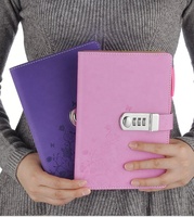 Neues Design hochwertiges Notebook mit Code Lock Großhändler Schloss Tagebuch