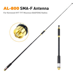 Antena SMA hembra AL800 de doble banda, alta ganancia, para <span class=keywords><strong>Baofeng</strong></span> UV-S9, <span class=keywords><strong>UV9R</strong></span> Plus, UV-XR - Product Image 2
