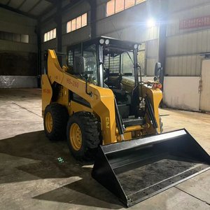 Chargeuse compacte à quatre roues motrices HS260 pour travaux agricoles et de construction, multi-usages, certifiée CE - Product Image 5