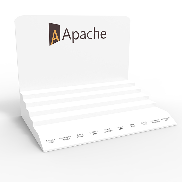 Apache Hot Selling Customized Countertop Acrylic Lipstick Display Stand & Rack with Carton Packing for Retail Stores — view 4
