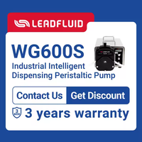 Bomba Peristáltica Industrial de Alto Flujo Lead Fluid WG600S, Máquinas de Llenado Automáticas, Bombas Dosificadoras Inteligentes