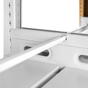 באיכות גבוהה ועמיד מודרני ריהוט ספר תצוגת מדף משרד בית ספר ספריית כונניות מתכת פלדה ספר לצבור - Product Image 6