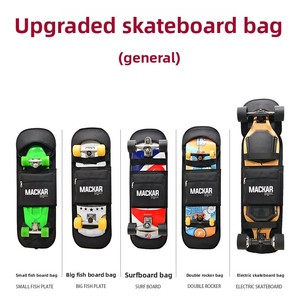 Funda de transporte ligera <span class=keywords><strong>para</strong></span> tablas de surf, monopatines eléctricos de cuatro <span class=keywords><strong>ruedas</strong></span> y longboards, estilo 2022, nueva. - Product Image 4