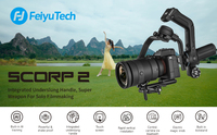 Nuevo Estabilizador de Cámara DSLR y Mirrorless Feiyu SCORP 2 con Módulo de Seguimiento IA, Estabilizador de Gimbal de Mano de 3 Ejes