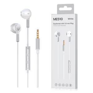 Großhandel Geräuschunterdrückung 3,5 mm Kopfhörer kabelgebundenes Headset magnetische Stereo-Kopfhörer für iPhone