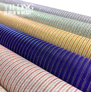 0.6 मिमी अल्ट्रा पतली टीसी कपास पॉलिएस्टर सिंथेटिक इंद्रधनुष धारीदार कृत्रिम इंद्रधनुष धारीदार - Product Image 6