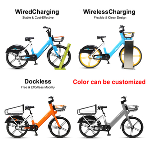 Bicicleta Eléctrica Urbana TXED de Alta Calidad con Frenos de Tambor, Motor de 36V/250W, Cuadro de Aleación de 26 Pulgadas y Sistema de Alquiler Público de Bicicletas - Product Image 2