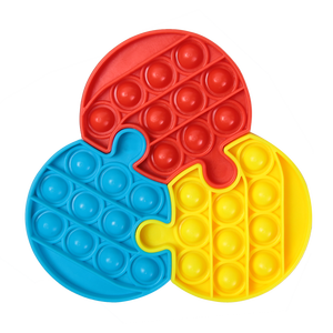 Hete Verkoop Oem Verschillende Vormen Push Pop Bubble Board Zacht Speelgoed Stress Verlichting Ander Educatief Speelgoed Voor Kinderen - Product Image 2