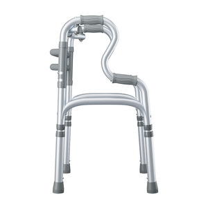 Asistencia de altura ajustable plegable movilidad ayuda para caminar Walker Rollator Walker para ancianos - Product Image 3