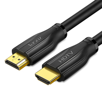 Câble amplificateur de signal HDMI Jasoz 4K 25m/30m, connecteur 19+1, haute vitesse 4K/30Hz, cuivre sans oxygène, gaine PVC tressée, lecteur DVD