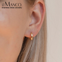 EManco Boucles d'oreilles unisexes en acier inoxydable pour femmes et hommes, style punk gothique, faux piercing, bijoux, expédition en 48 heures