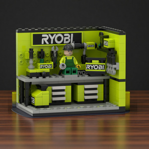 Tool Workshop Master Building <strong>Set</strong> - Compatible Mechanical Blocks, Creative Workshop Model &amp; Engineering Gift - Product Image 6