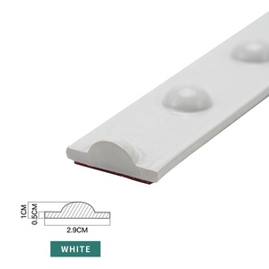 Bande décorative murale autocollante DIY, flexible, pour moulures, bordures, cadres <span class=keywords><strong>de</strong></span> <span class=keywords><strong>miroir</strong></span> et revêtements <span class=keywords><strong>de</strong></span> salle <span class=keywords><strong>de</strong></span> bain - Product Image 3
