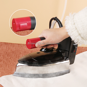 Industrielles Elektrisches Dampfbügeleisen für Nähmaschinen mit Hängeflasche & Wassereimer für Bekleidungsteile - Product Image 6