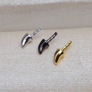 Juego de Accesorios para Bisutería DIY, 10 Piezas, Plata 925, Perla Barroca, Cuerno de Diablo en Bandejas Vacías, Serie 3848 - Product Image 2