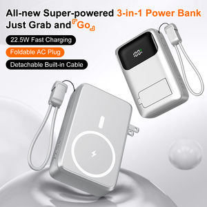 OEM 20000mAh Ac <b>Plug</b> 2.4A Fast <b>Charging</b> Power Bank 20000mAh Digital Display Power Banks - Product Image 2