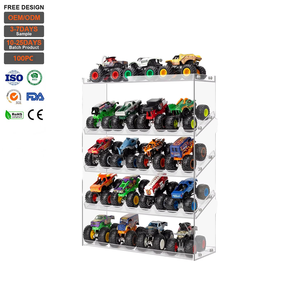 Caja <span class=keywords><strong>de</strong></span> Exhibición Moderna <span class=keywords><strong>de</strong></span> Plástico Pulido Ecológico, Fácil <span class=keywords><strong>de</strong></span> Montar, para Escritorio, Ropa, Colección <span class=keywords><strong>de</strong></span> Modelos Hechos a Mano - Product Image 1