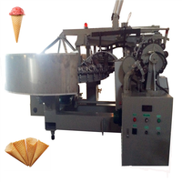 Machine à Pizza à Crème Glacée à Cône Durable Machine de Remplissage de Crème Glacée à Cône en Gaufrette Machine Entièrement Automatique
