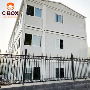 บ้านสำเร็จรูปแบบโมดูลาร์ Cbox ขนาด 20 ฟุต อาคารสำนักงานสำเร็จรูป อาคารพักคนงานเหล็ก อาคารอพาร์ทเมนท์ทันสมัย ค่ายพักคนงาน บ้านคอนเทนเนอร์แบบแพ็คสำเร็จ - Product Image 3
