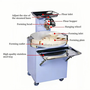 Machine manuelle <span class=keywords><strong>de</strong></span> boulangerie pour la fabrication <span class=keywords><strong>de</strong></span> pains et <span class=keywords><strong>de</strong></span> boules <span class=keywords><strong>de</strong></span> pâte, avec fonctions <span class=keywords><strong>de</strong></span> pétrissage, <span class=keywords><strong>de</strong></span> roulage, <span class=keywords><strong>de</strong></span> façonnage et <span class=keywords><strong>de</strong></span> découpe, prix - Product Image 2
