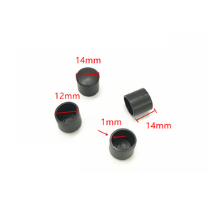 Manchon de tube rond de 12mm embouts et bouchons en plastique personnalisés - Product Image 2