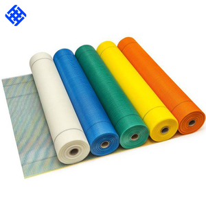 Tissu <span class=keywords><strong>en</strong></span> fibre de verre résistant à la chaleur, personnalisable <span class=keywords><strong>en</strong></span> couleur, pour murs de bâtiments et moustiquaires - Product Image 1