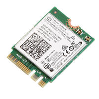 Tarjeta de red inalámbrica de doble banda 3165NGW Intel 3165AC 433Mbps 2.4G/5Ghz BT4.2 M.2 NGFF 802.11ac Adaptador WiFi Wlan