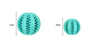 इंटरैक्टिव कुत्ते खिलौने पालतू रबर खिलौने दांत साफ रिसाव जादू रोलिंग डॉग बॉल धीमी फीडर पालतू कुत्ते चउ खिलौना - Product Image 6