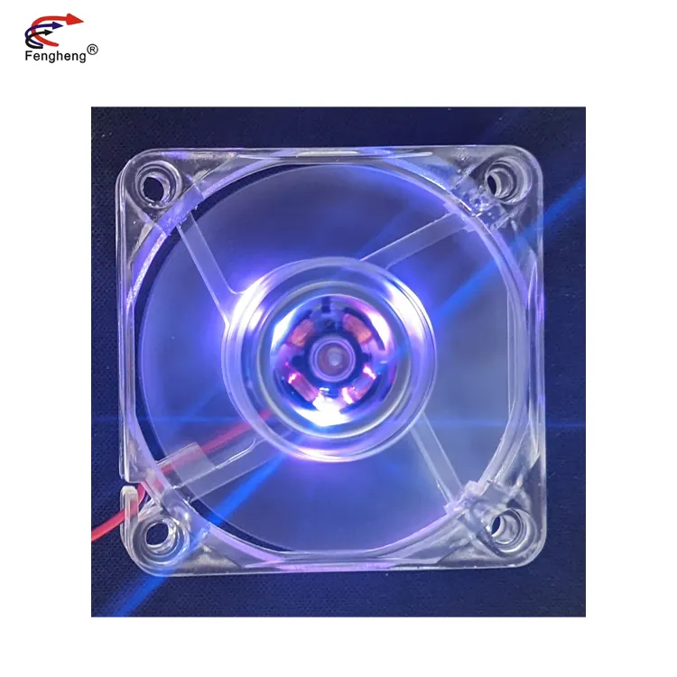 Fengheng-ventilador RGB para purificador de aire, ventilador de refrigeración Axial sin escobillas de 5v, 12v, 60mm, 60x60x10mm, 5000rpm, CC, chasis