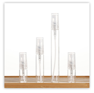 Bouteilles en verre rondes mini vides de 2 ml, 3 ml, 5 ml, 10 ml pour échantillons de parfum avec pulvérisateur à pompe, flacon rechargeable pour huile, <span class=keywords><strong>diffuseur</strong></span> à bâtonnets – Vente en gros - Product Image 5