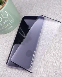 Protector de pantalla de vidrio templado con desbloqueo de huella dactilar 3D, para Samsung Galaxy S23, <span class=keywords><strong>Ultra</strong></span>, S22 Plus, <span class=keywords><strong>S21</strong></span>, S20, Note 20, Note 10 Edge, pegamento - Product Image 3